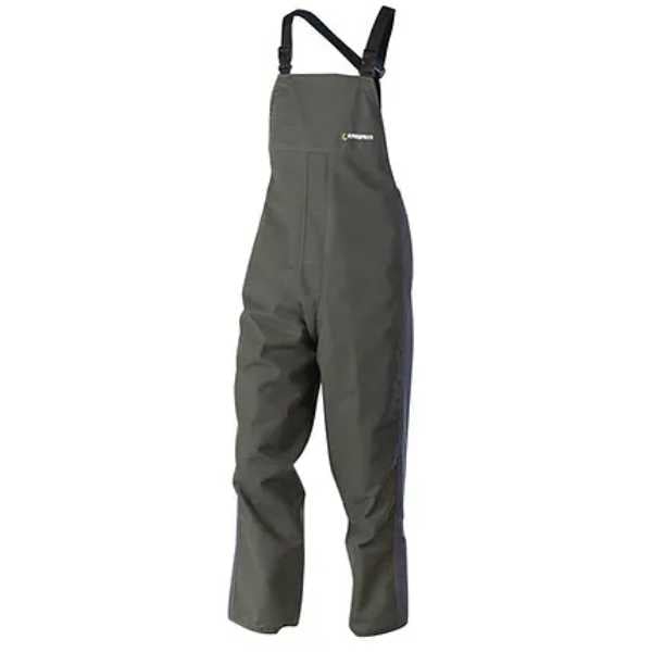 Kaiwaka Stormforce Mens Waterp roof Bib & Brace Green (L)
